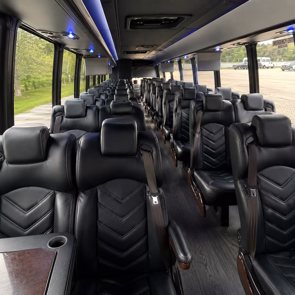 detroit keep your players equipment and fans together with a detroit charter bus