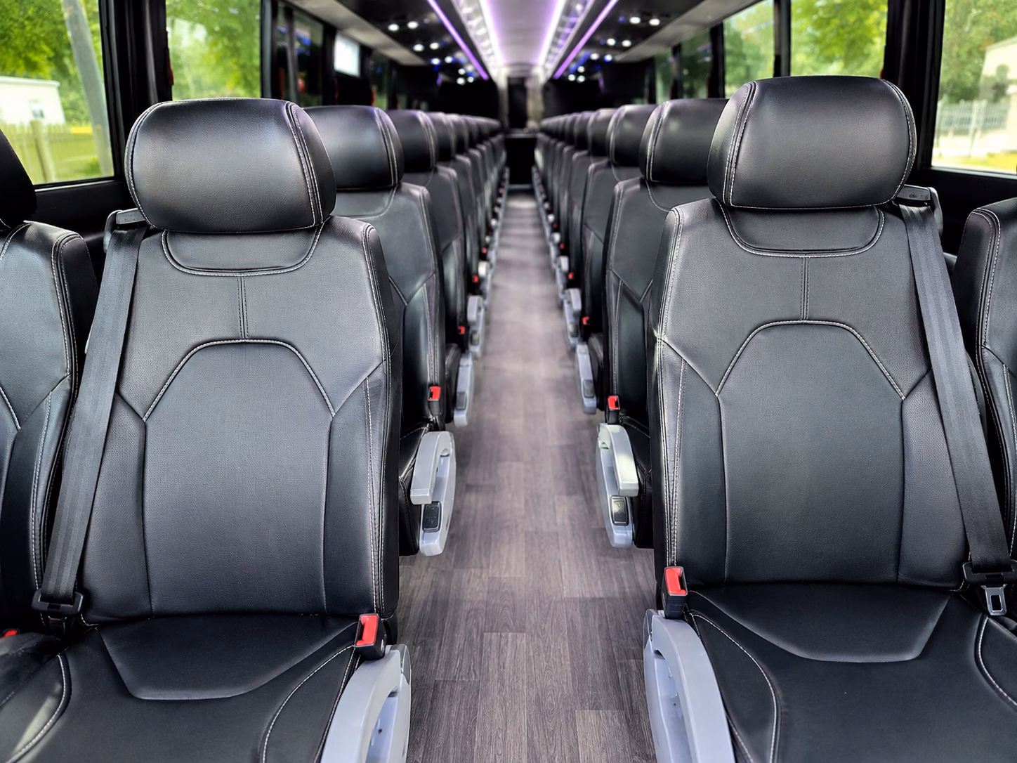 detroit timely charter buses for detroit wedding guests