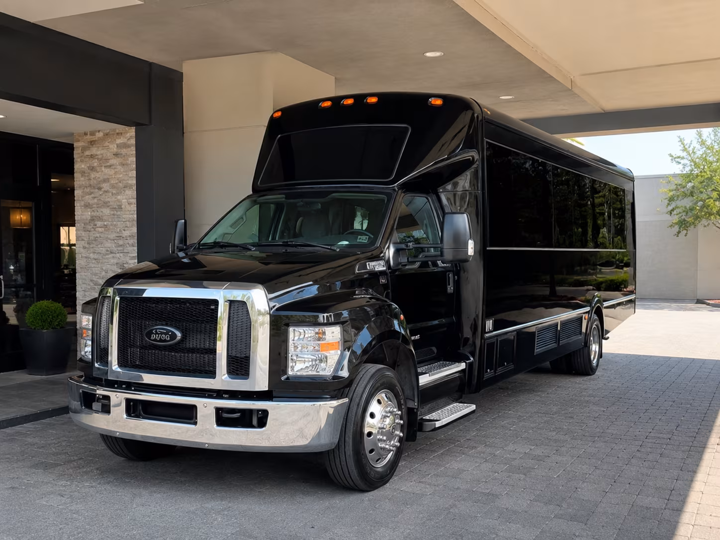 flint concert party bus rental