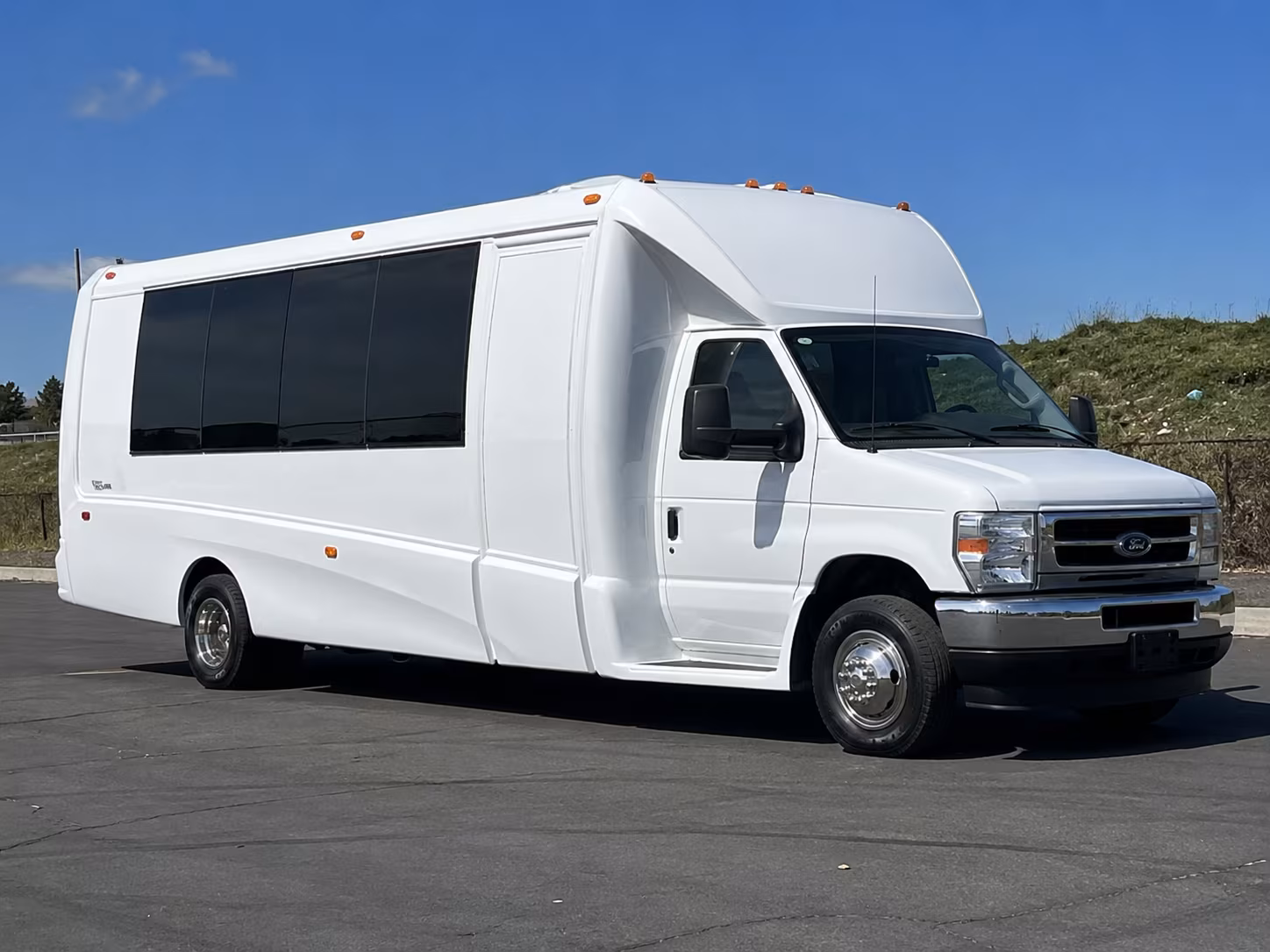 flint party bus booking step 1