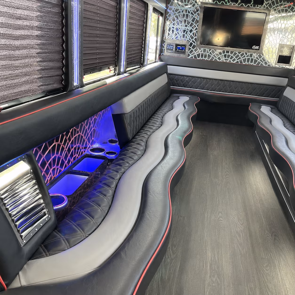 party bus transportation for flint area proms at swartz