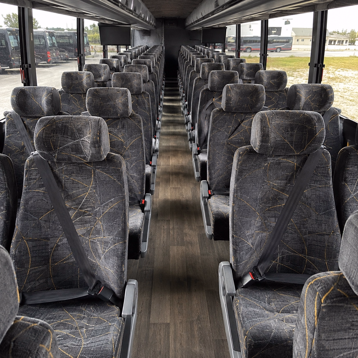 troy conference shuttles and corporate bus rentals in troy