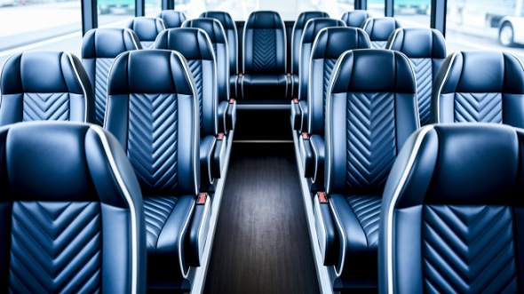 18 passenger minibus inside troy