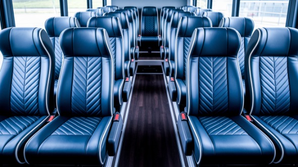 20 passenger minibus inside troy