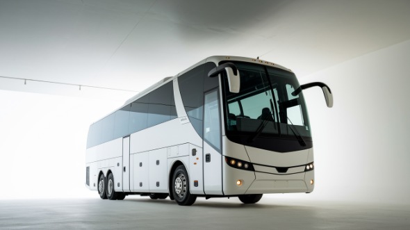 50 passenger charter bus troy