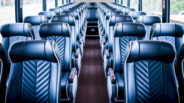 54 passenger charter bus rental troy