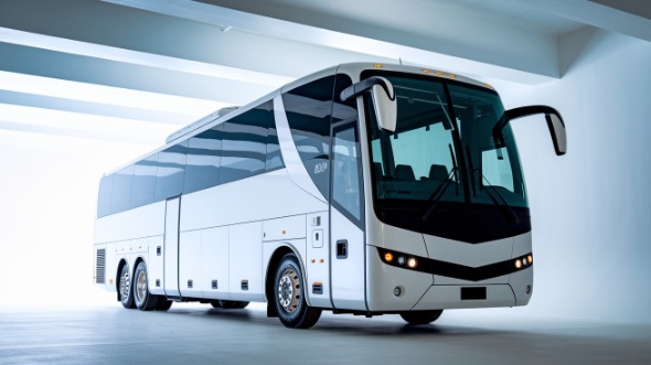54 passenger charter bus troy