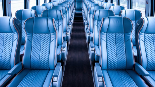 55 passenger charter bus interior sterling heights