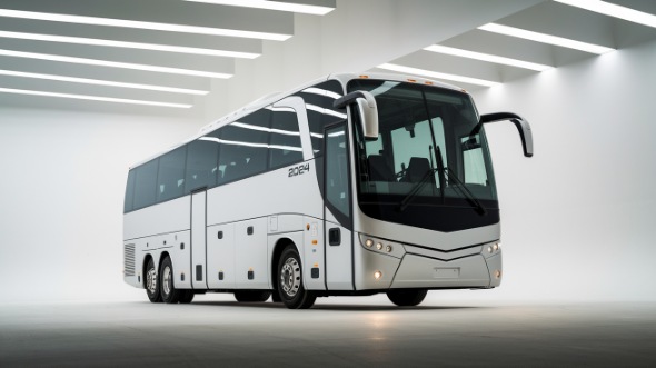 lansing 56 passenger charter bus
